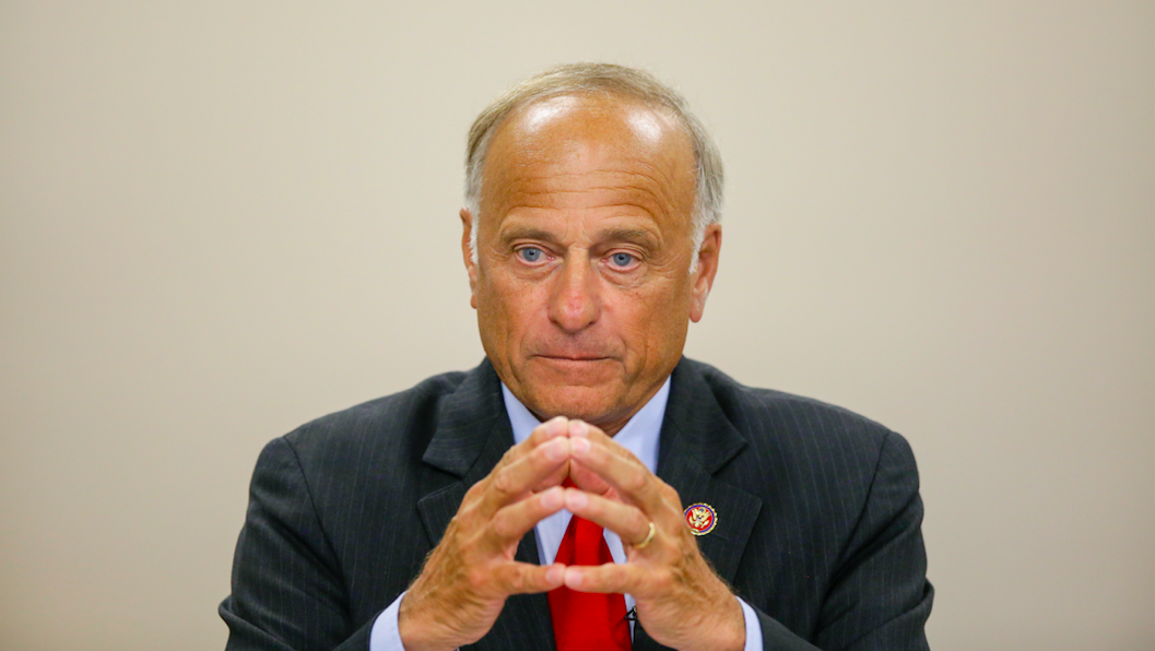 Openly racist, homophobic congressman Steve King just lost the Iowa primary after serving for 17 years