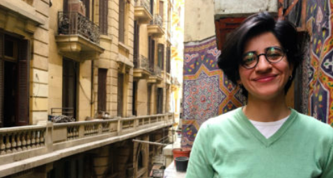 Sara Hegazy, who died by suicide after being tortured for flying a Pride flag, honoured with candlelit vigil at Egyptian embassy