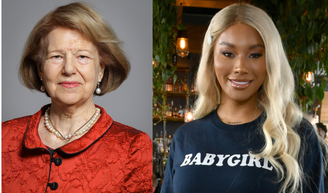 Tory peer Baroness Nicholson reported for bullying after sharing 'racist and transphobic abuse' about model Munroe Bergdorf