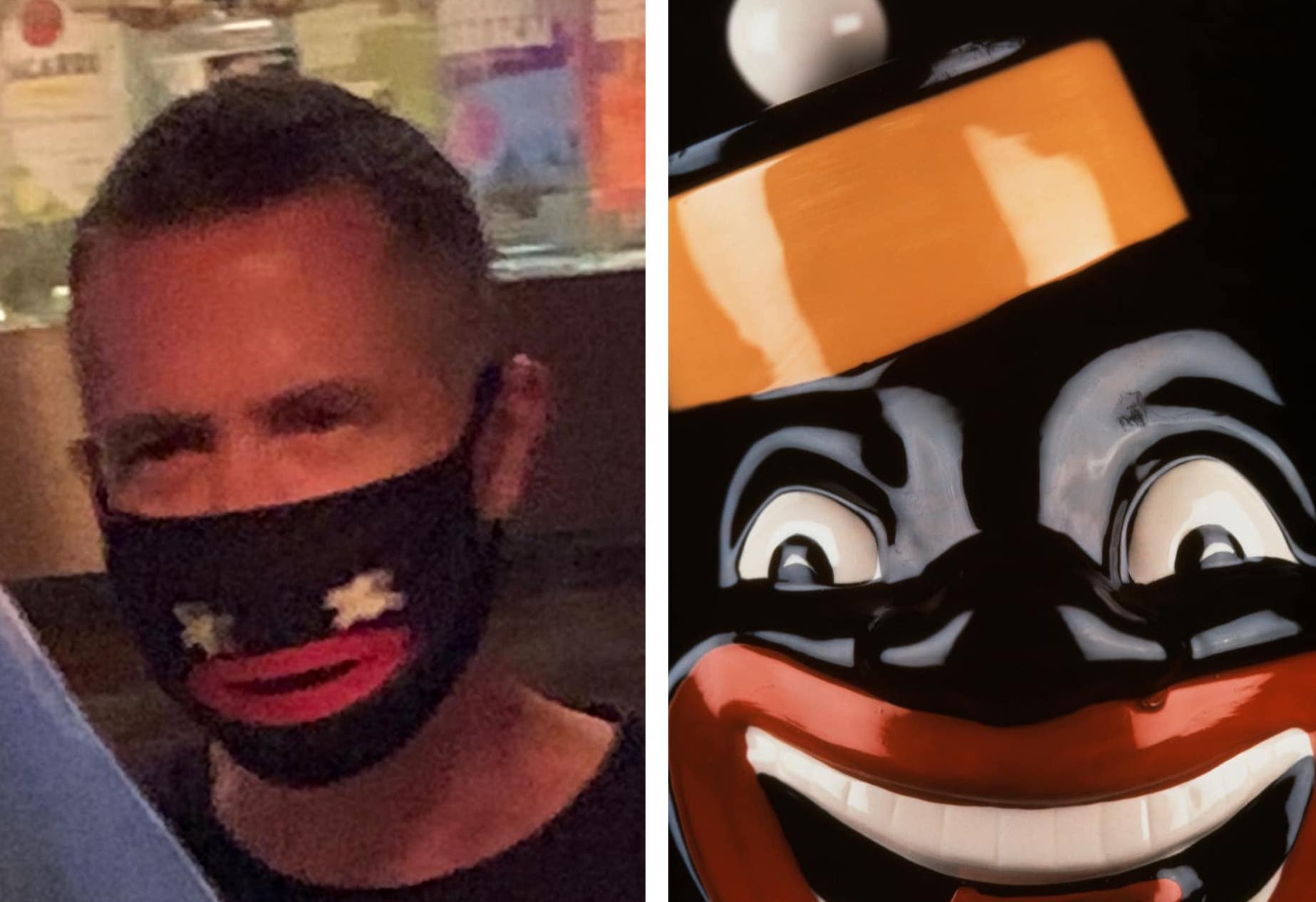 Gay bar issues grovelling apology after bartender wears Blackface coronavirus mask to work
