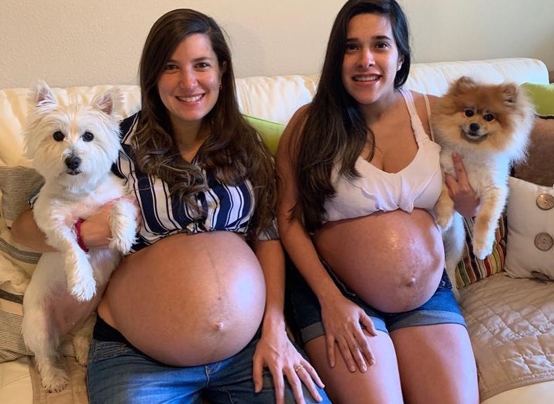 Same-sex couple give birth three days apart after thinking an at-home insemination kit wouldn't work