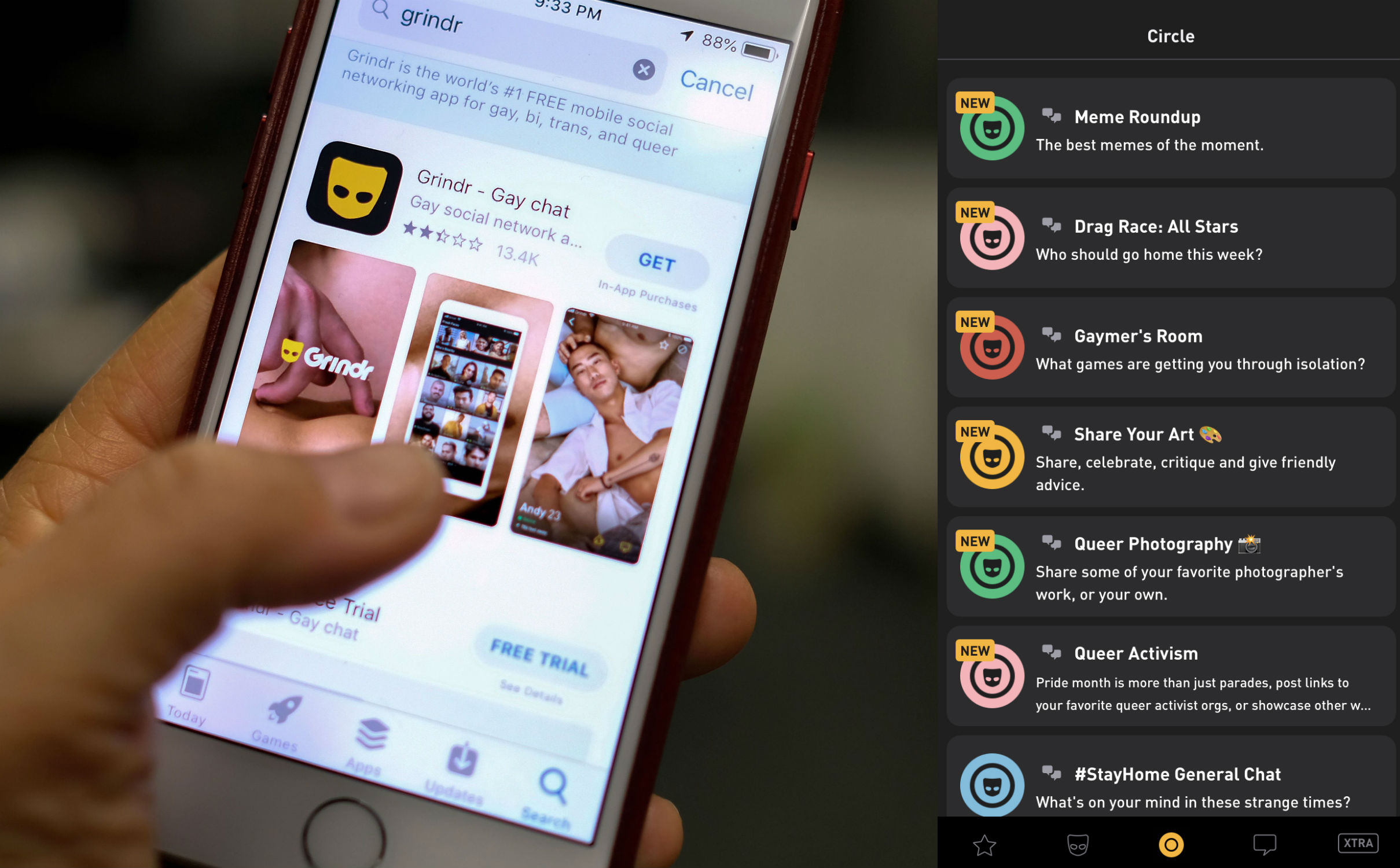 Grindr adds 'art sharing' feature where users can critique each other’s work and, spoiler, it’s mostly nudes