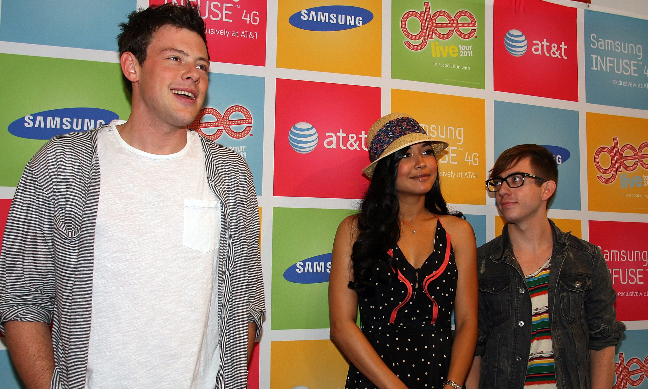 Gay Glee star Kevin McHale believes Cory Monteith helped find Naya Rivera's body on the anniversary of his death