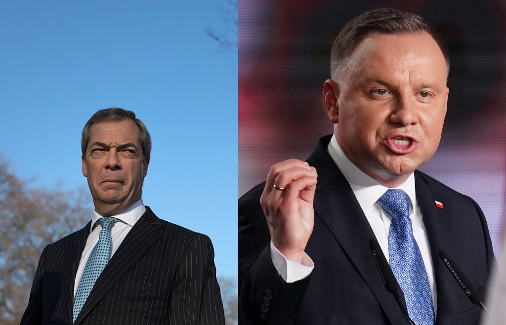 Nigel Farage's reaction to Poland's homophobic president Andrzej Duda winning re-election is bad – even by his standards