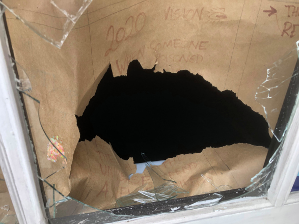 Vile homophobes attempted to burn down a historic 62-year-old queer bar in a botched Molotov cocktail attack