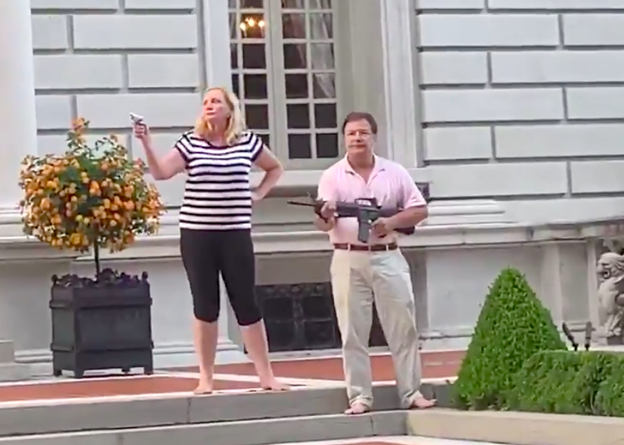 'Anti-gay' couple who pointed guns at Black Lives Matter protesters to speak at Republican convention