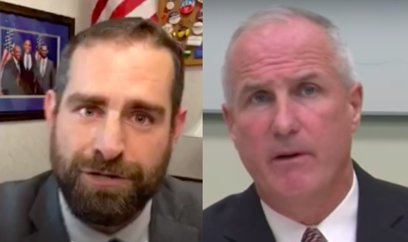 Gay Democrat denies 'aggressive, hostile and threatening' verbal attack on Republican over 'joke' LGBT+ rights bill