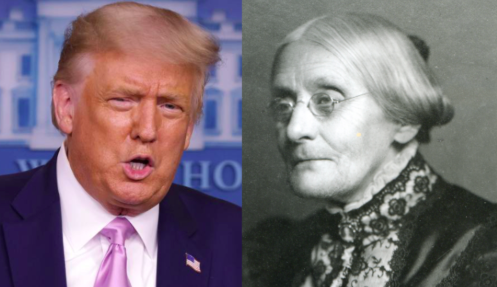 Donald Trump just pardoned trailblazing lesbian suffragette Susan B Anthony. There's just one major problem