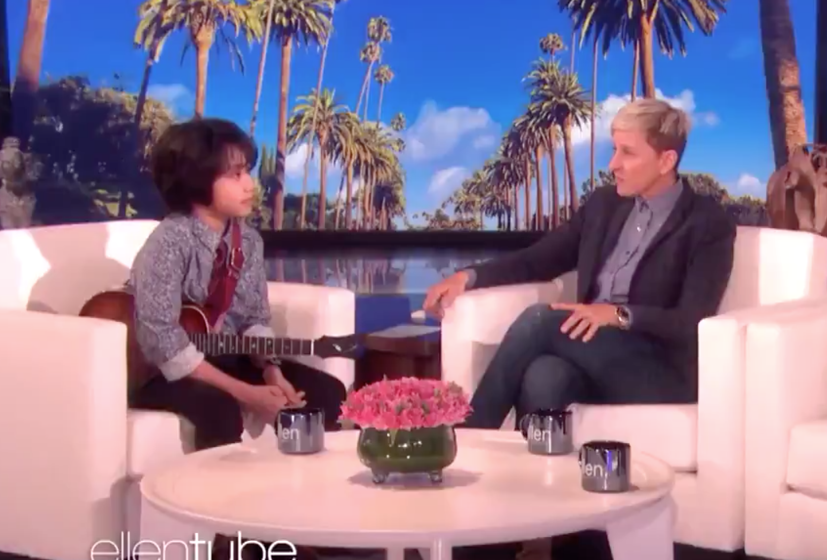 Damning video shows Ellen DeGeneres being rude to an 11-year-old Taiwanese ukulele prodigy for speaking in his native tongue