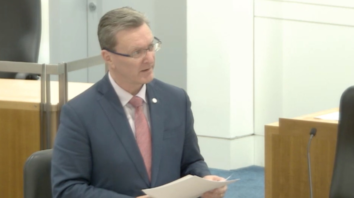 Christian politician Gordon Ramsay breaks down in tears as 'insidious' conversion therapy is finally banned