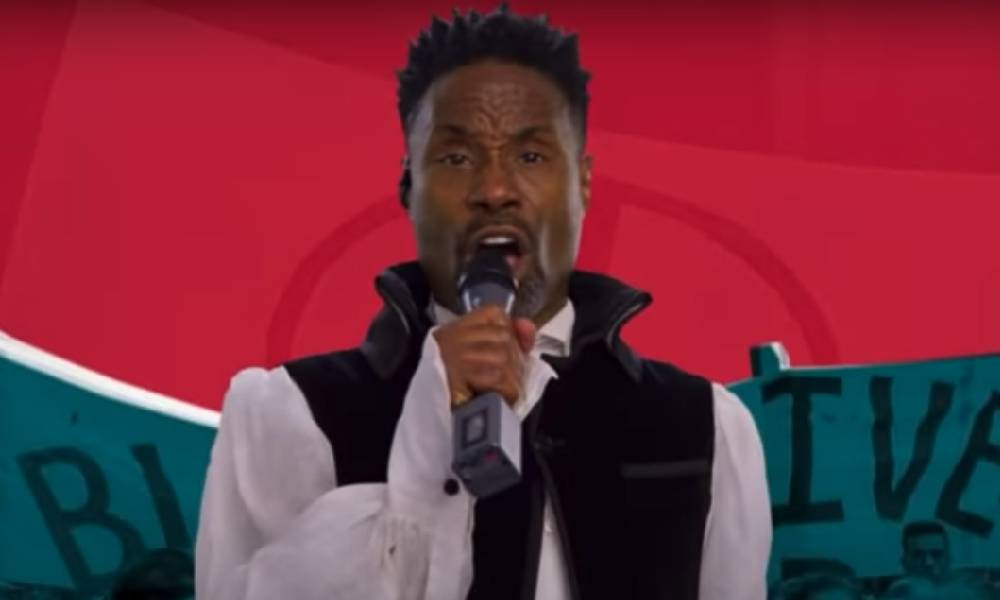 Billy Porter rouses Democratic National Convention with powerful protest song and declares 'Trump has destroyed America'