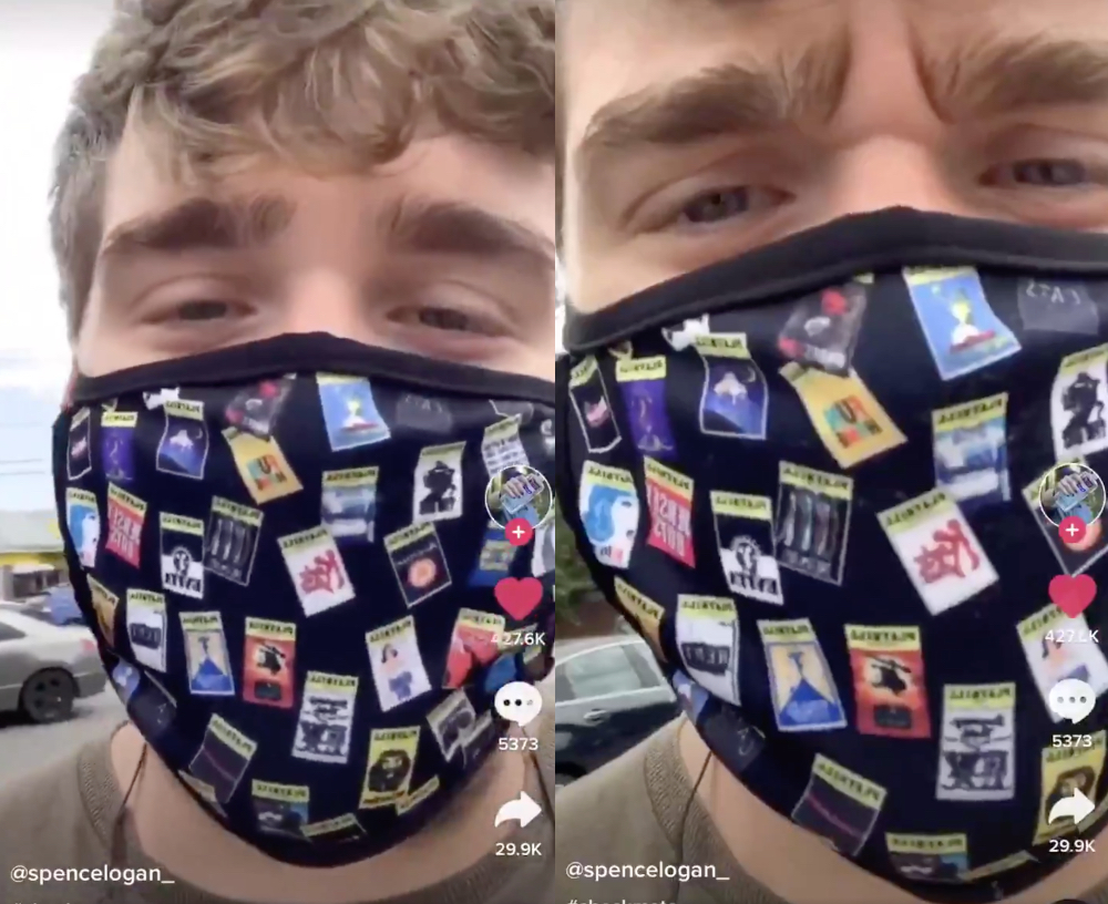 This bisexual guy has an ingenious solution for convincing fragile anti-maskers to wear a face covering