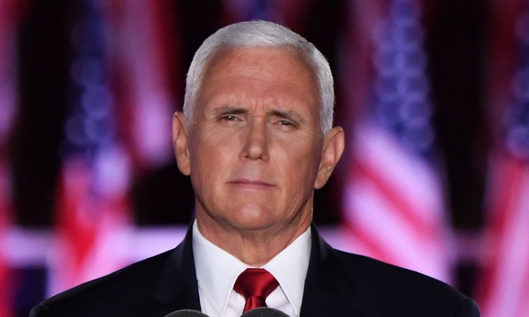 Mike Pence, perhaps the most dangerous man in America, claims the nation 'won't be safe' under Joe Biden