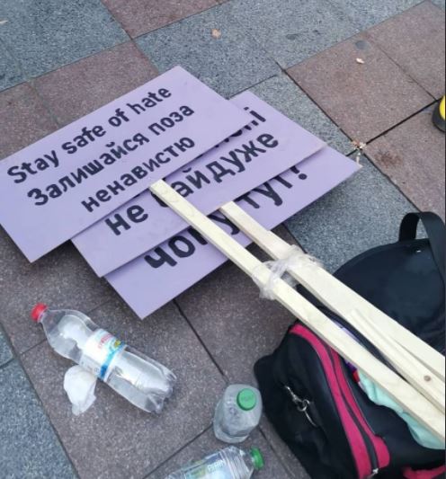 The Pride celebration in Odessa, Ukraine was beset by far-right nationalists 