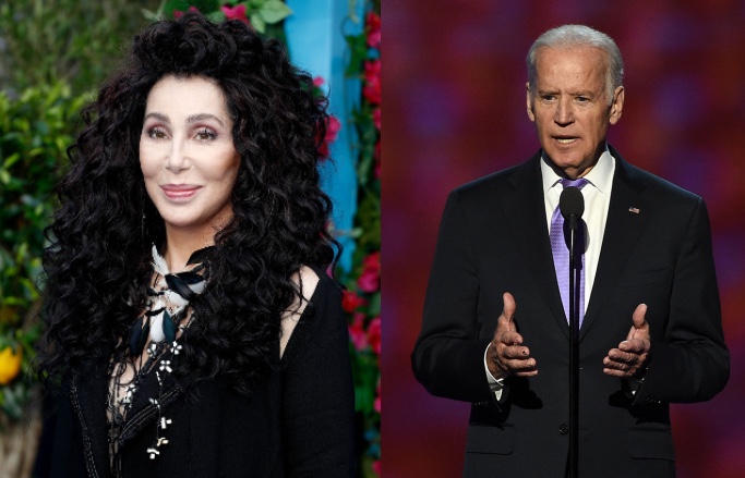 Cher rewrote 'Happiness Is a Thing Called Joe' for Biden concert – and found time to swing by a gay bar to get the vote out