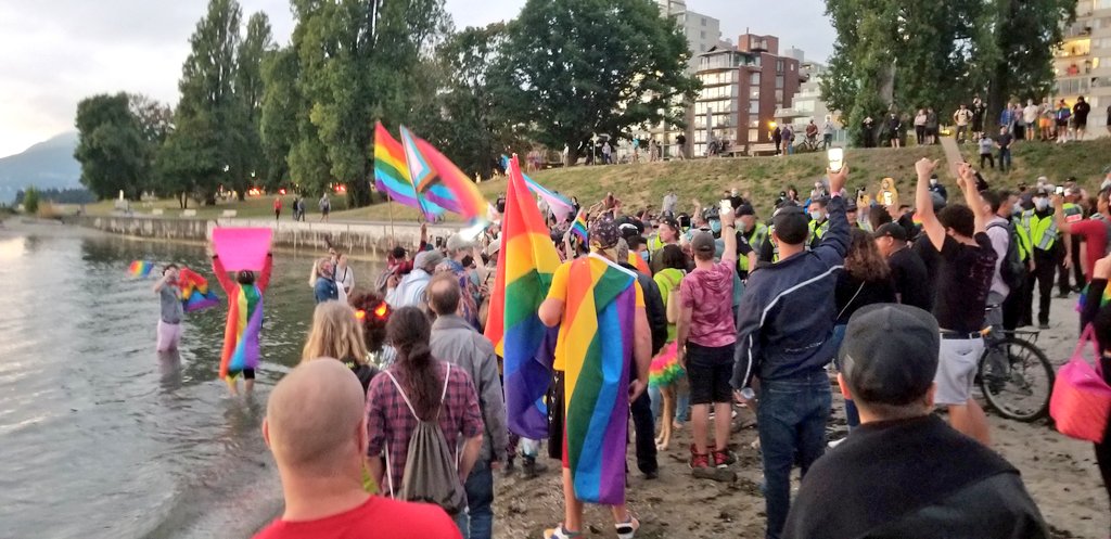 A homophobic street preacher tried to bring his hate to a queer neighbourhood. It seriously backfired