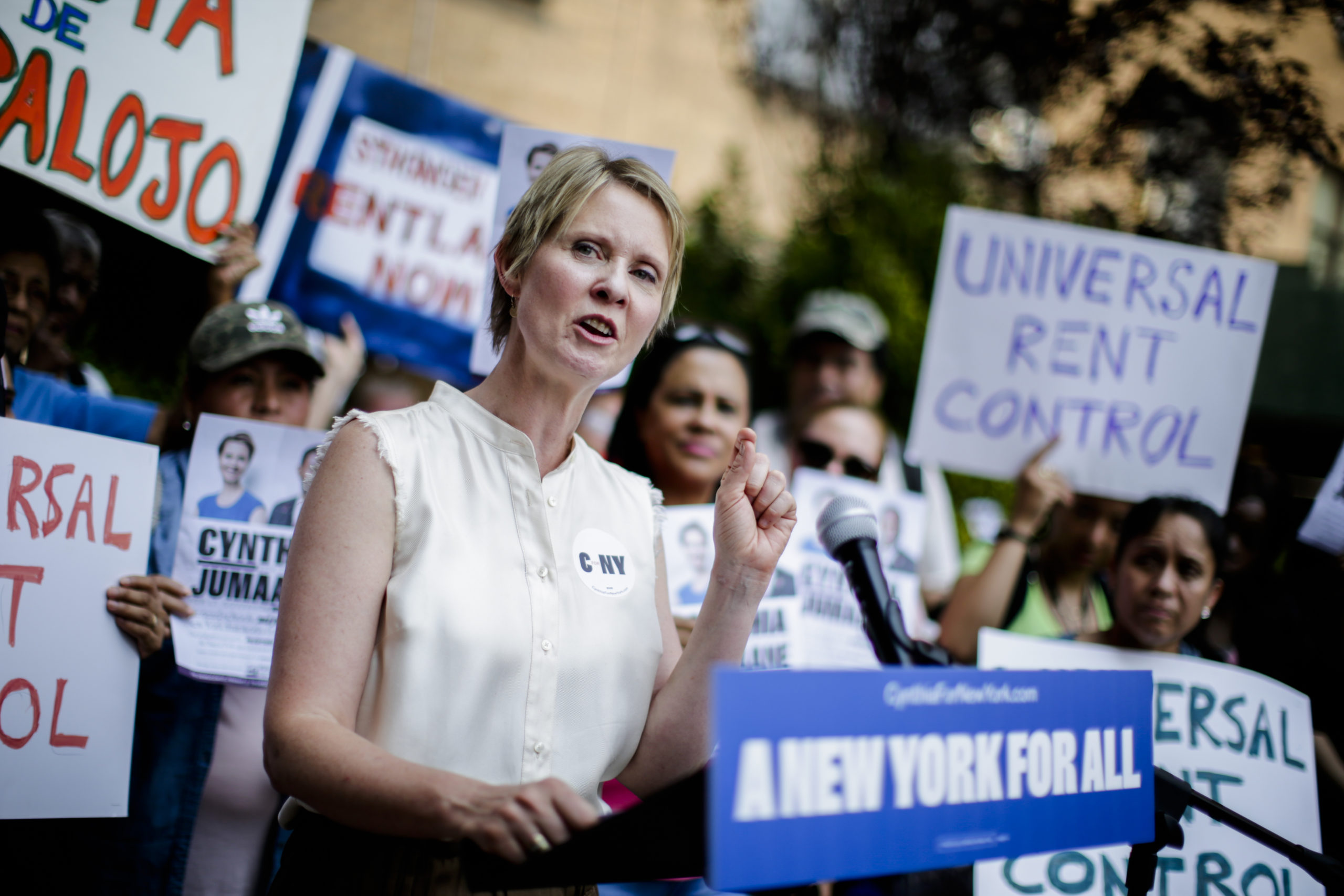 Cynthia Nixon says Donald Trump and the pandemic have exposed 'retrograde' white supremacy in the US