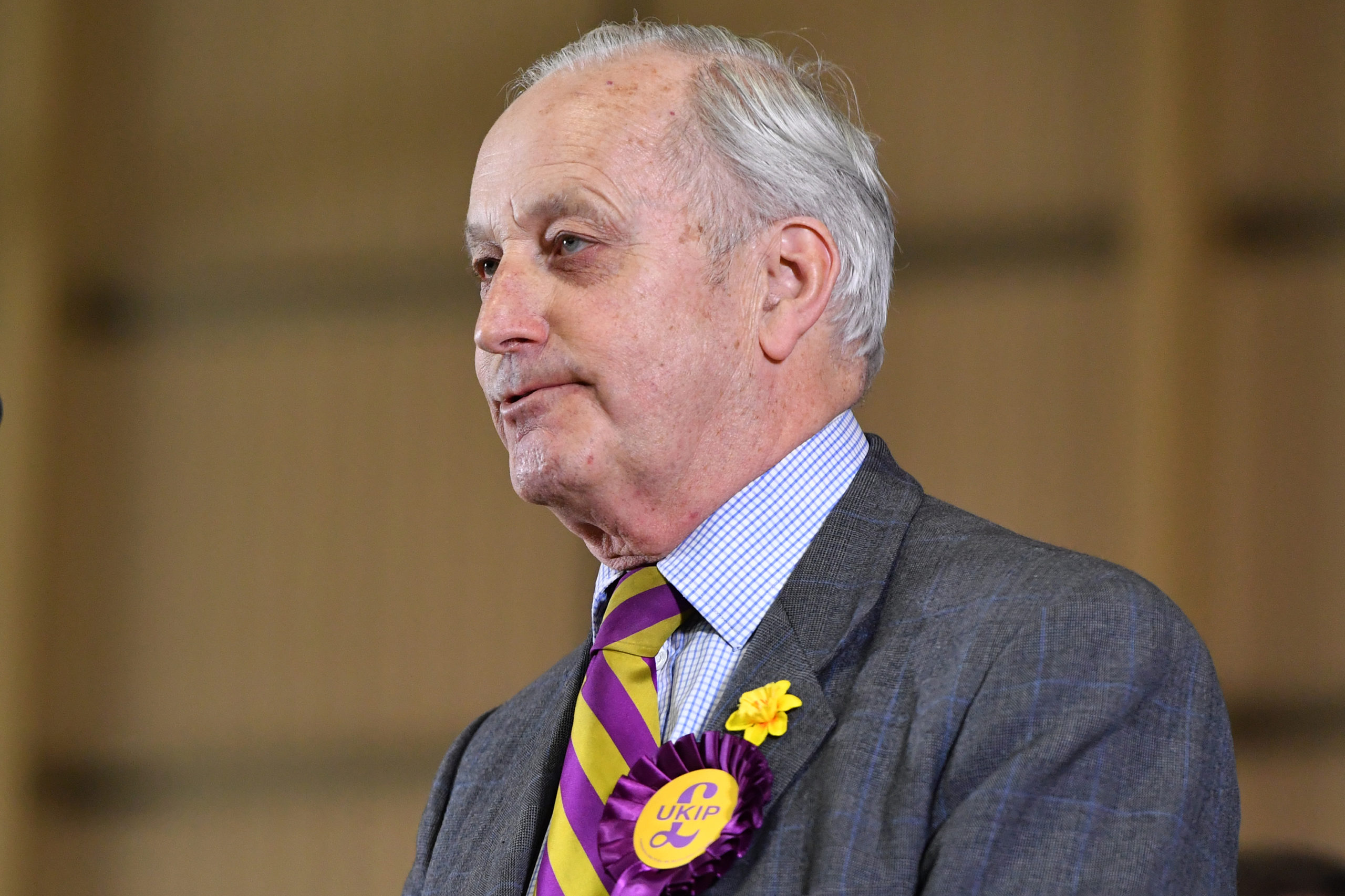 New UKIP leader Neil Hamilton 