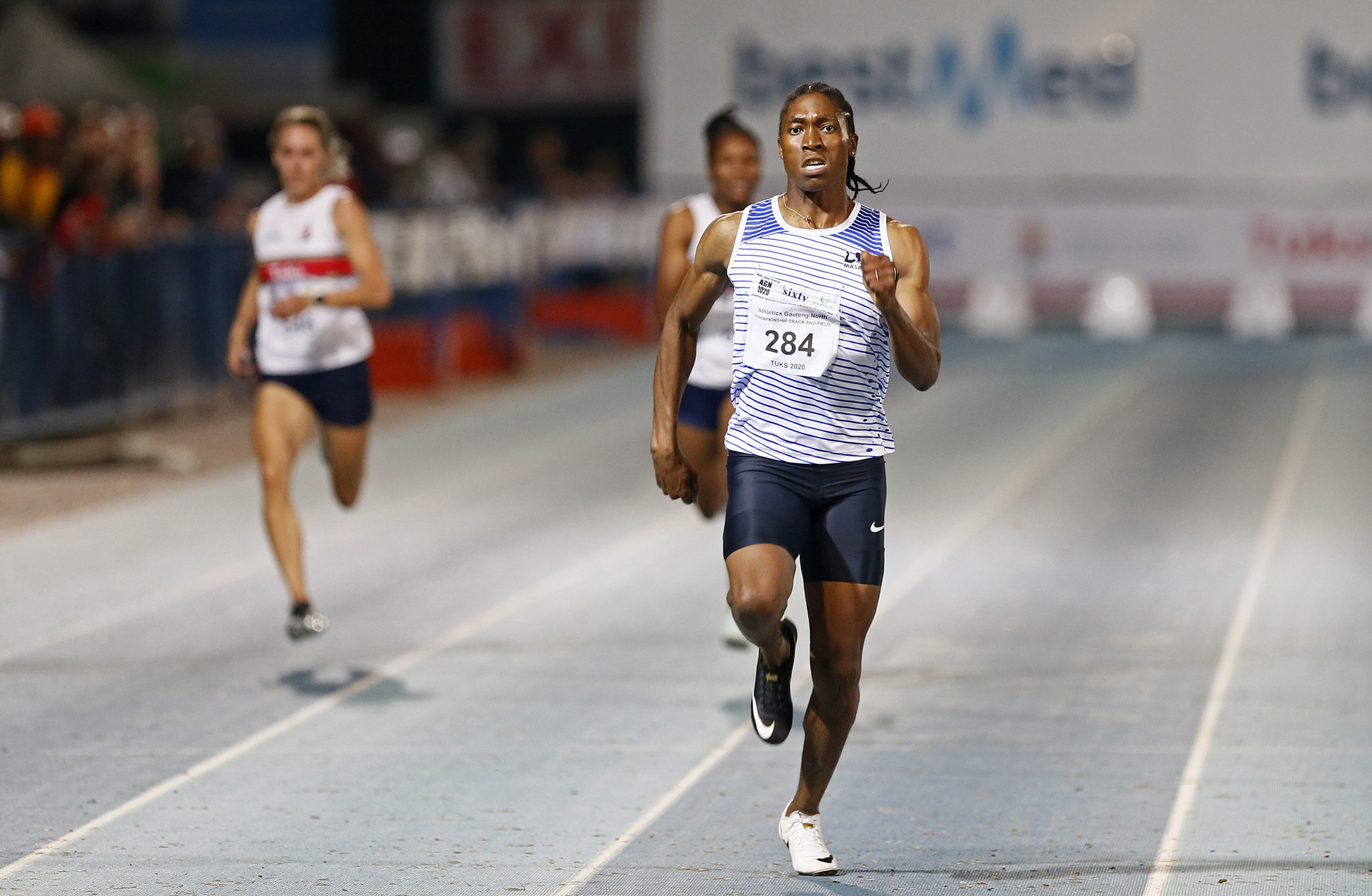 Caster Semenya told she can't defend her Olympic gold medal against lesser athletes unless she alters her natural hormone levels