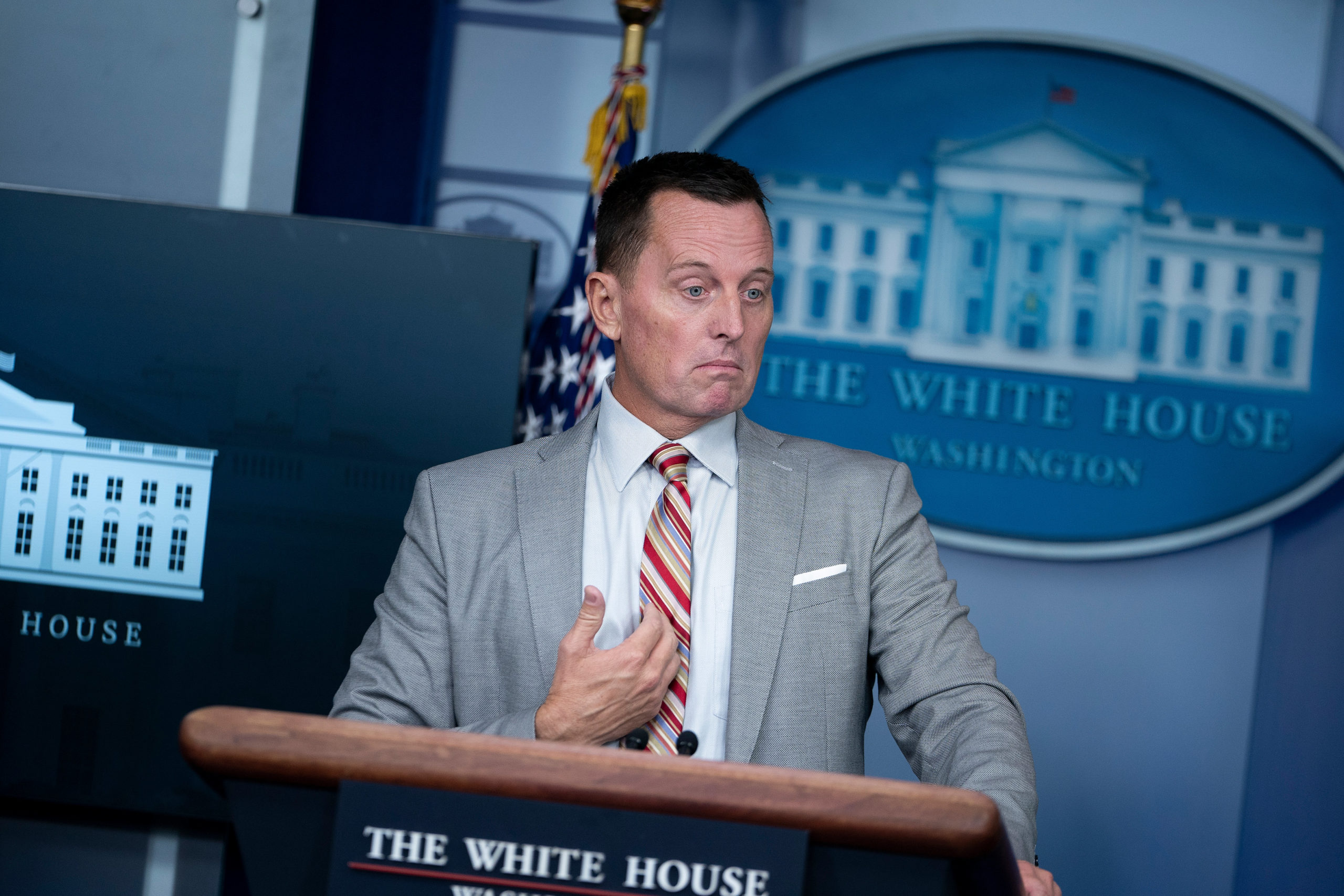 Gay ex-Trump official Richard Grenell grilled on 'sham' campaign to decriminalise homosexuality. It didn't end well