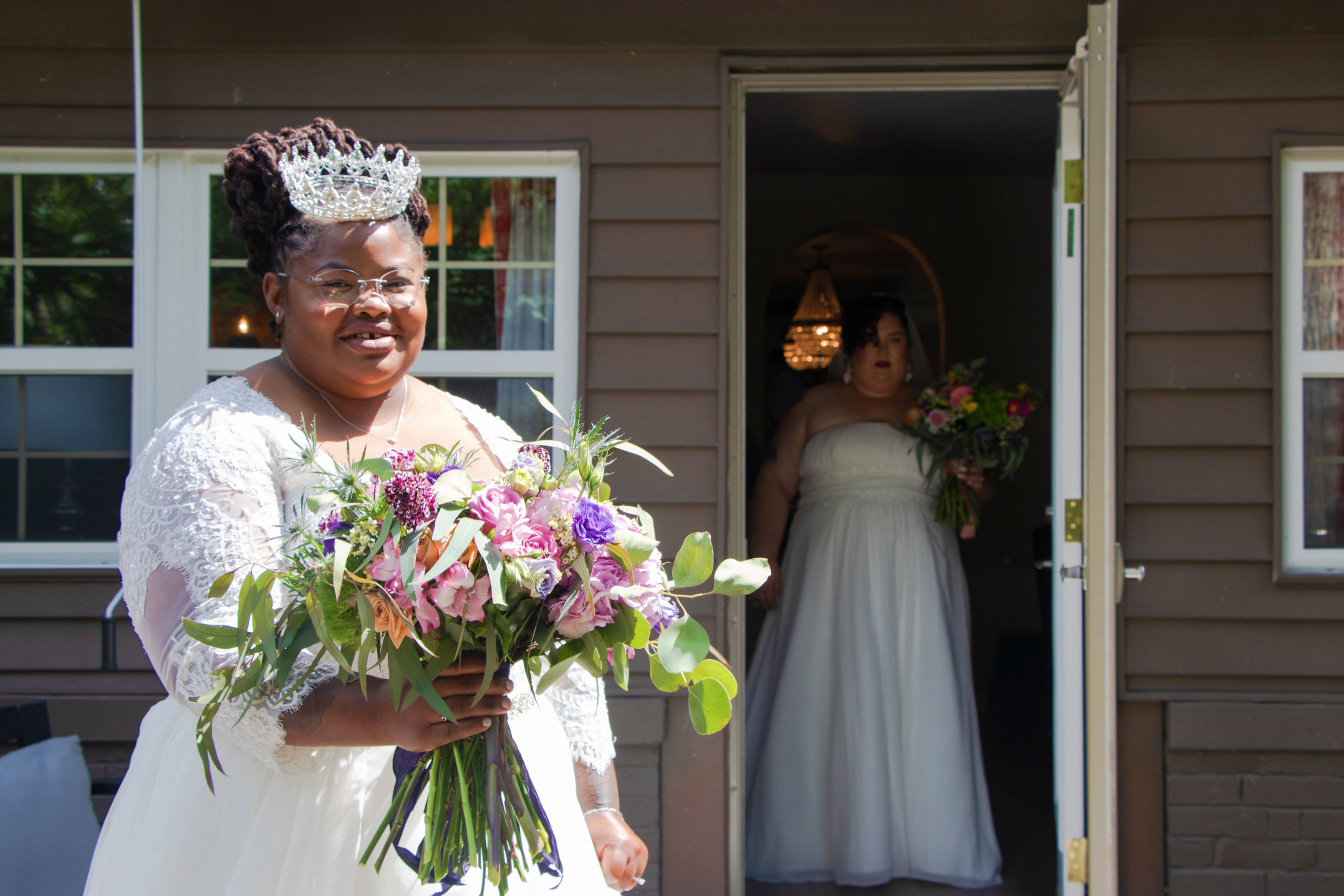 queer AirBnB wedding