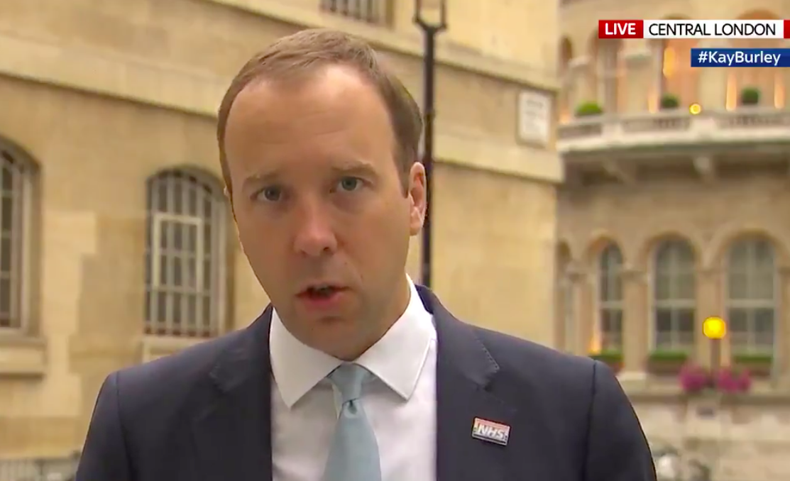 Tory minister Matt Hancock ties himself in knots on live TV defending trade boss Tony Abbott's rampant homophobia