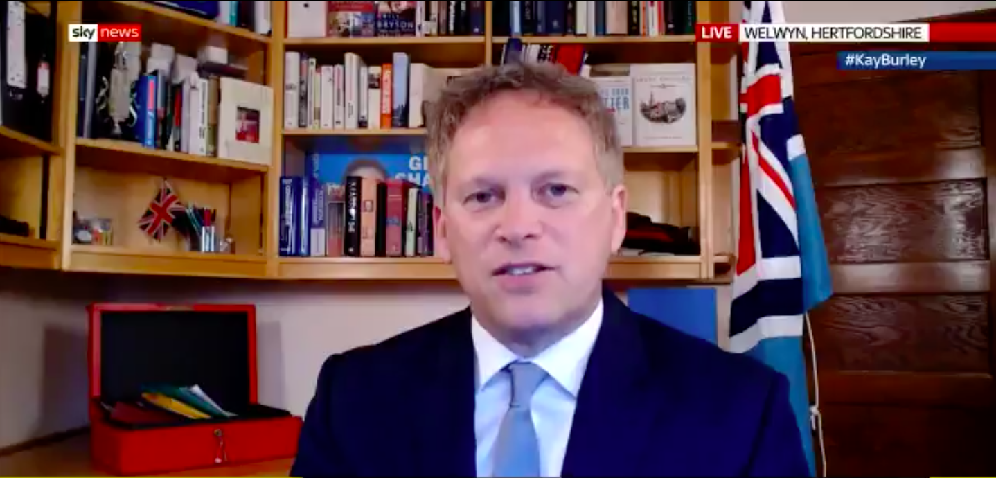 Grant Shapps joins chorus of Tory ministers excusing and defending rampant homophobia in the name of Brexit