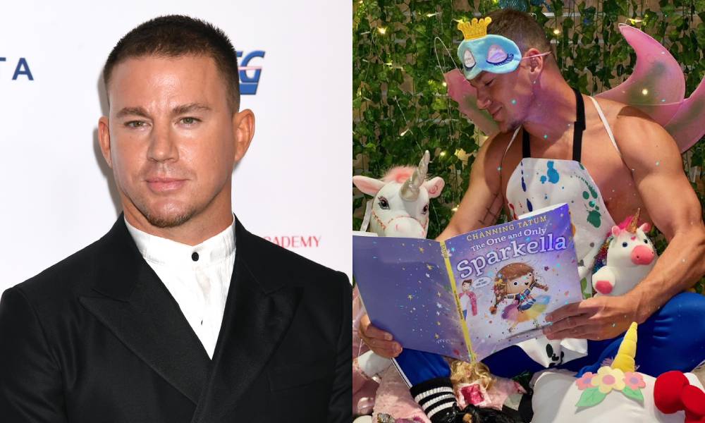 Channing Tatum unleashes 'the little girl in me' while throwing down the gauntlet for dads to ditch toxic masculinity
