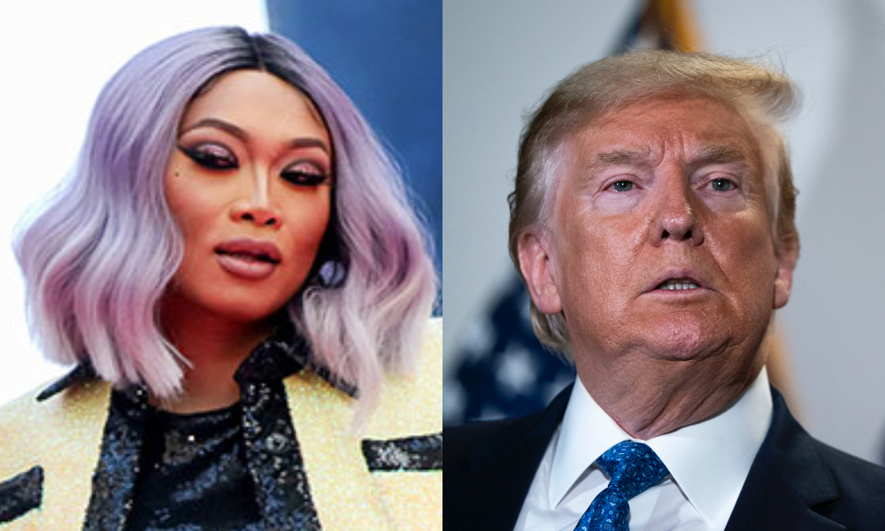 Drag Race royalty Jujubee shades Trump's pitiful tax bill while urging fans to sensually walk to cast a sensible vote