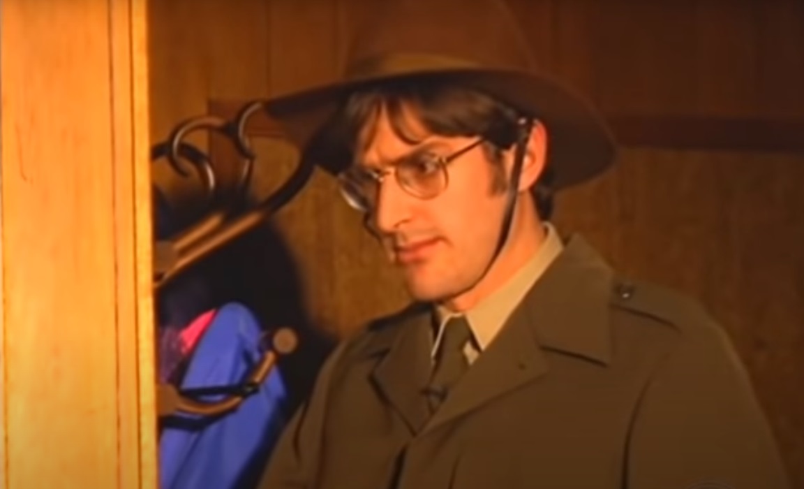 Louis Theroux's guest role in a 1997 gay porn film has finally resurfaced