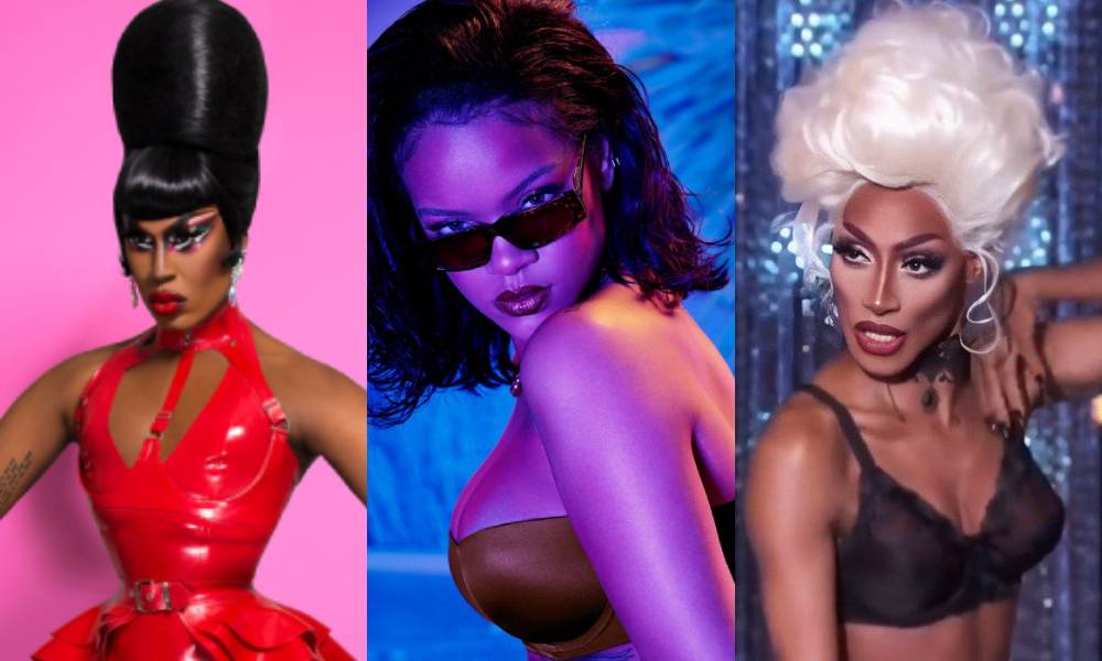 Rihanna invites Drag Race royalty Shea Couleé and Jaida Essence Hall to serve body-ody-ody at her Savage X Fenty Show