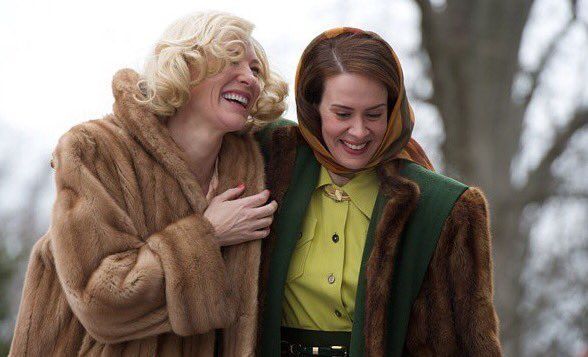 Sarah Paulson says 'she'd love' to make a Carol prequel with Cate Blanchett. This is not a drill