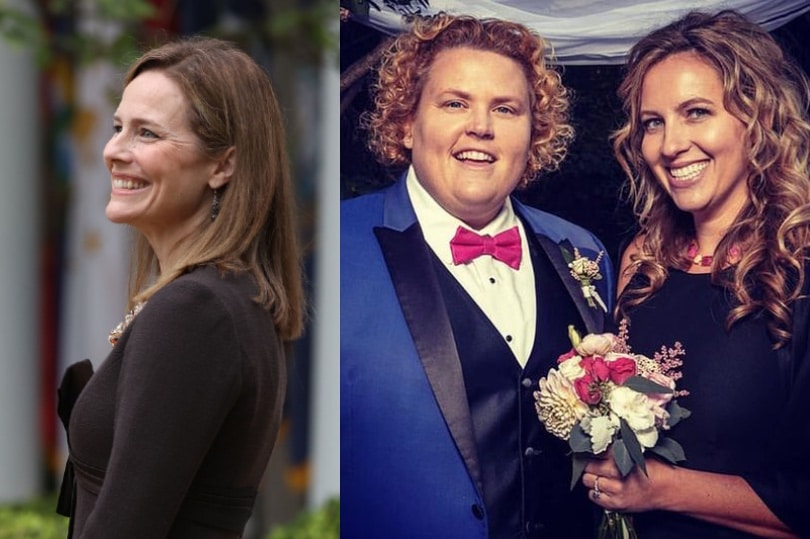 Comedian Fortune Feimster marries her partner over fears Amy Coney Barrett will roll back LGBT+ rights on the Supreme Court