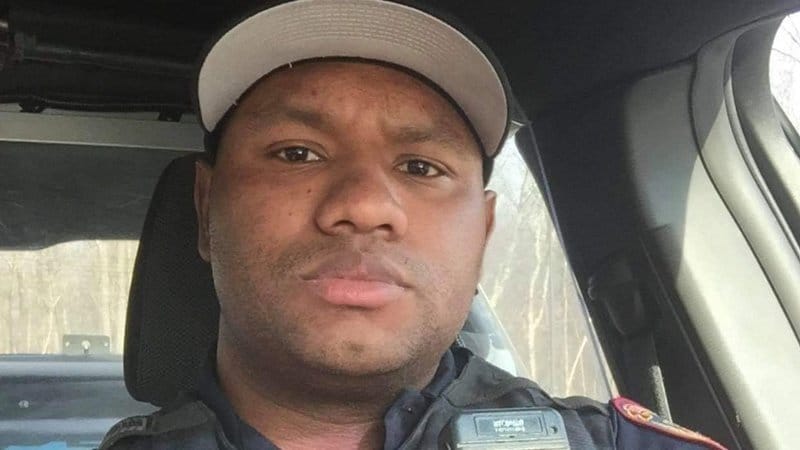 Brazen cop who filmed vile transphobic rap calling for Hillary Clinton's execution while in uniform escapes firing