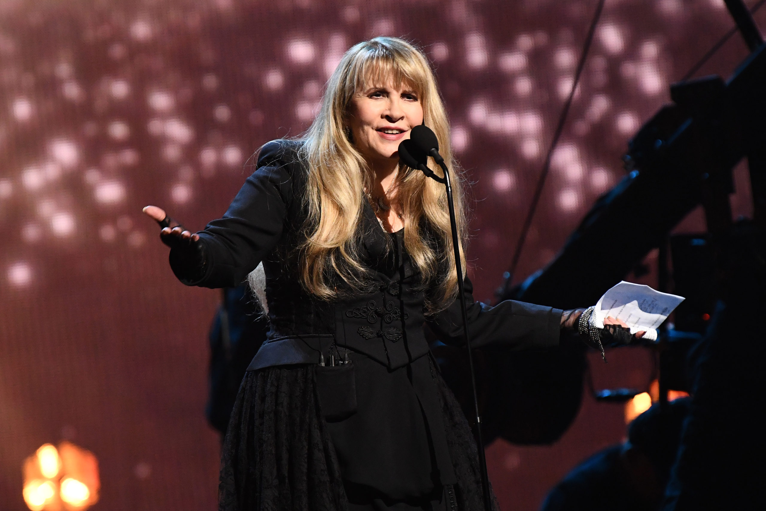 Stevie Nicks warns Amy Coney Barrett will 'absolutely outlaw' abortion if sworn into the Supreme Court