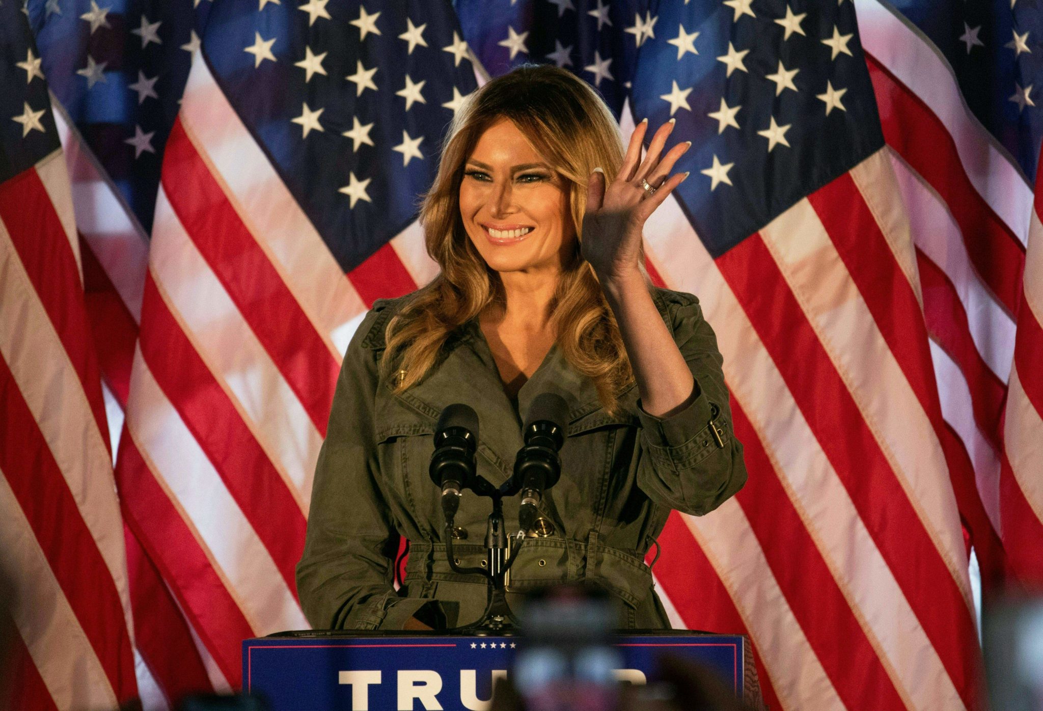 Melania Trump insists Donald 'sees potential in everyone, no matter their gender or sexual orientation'