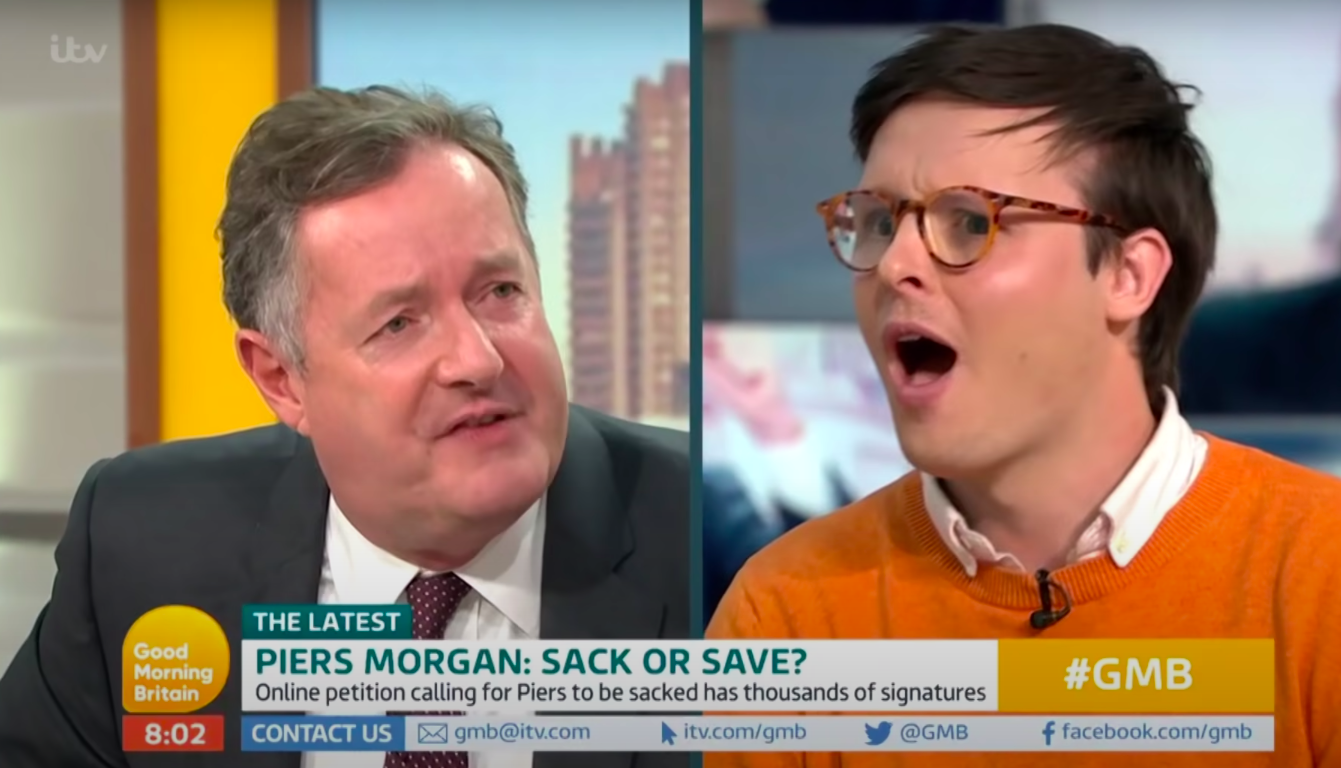 Piers Morgan admits being a ‘bit of a bully’ after mimicking gay journalist's voice
