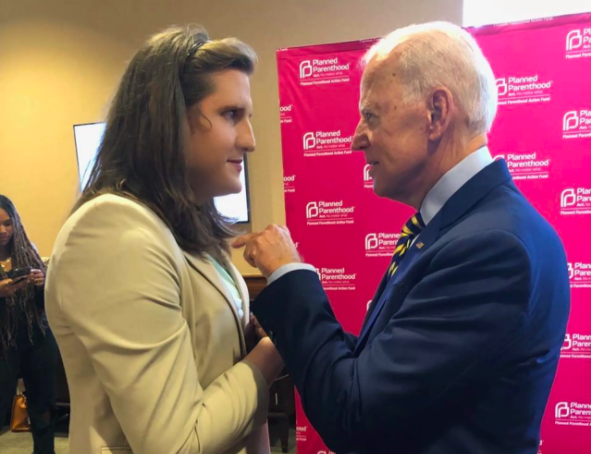 Trans activist and army vet describes the moment Joe Biden personally told her ‘trans rights are human rights’