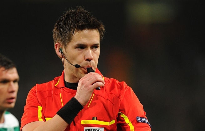 Top football referee defiantly comes out as gay after player used vile homophobic slur in the middle of a match