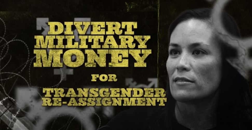 Lesbian war veteran turned Democratic challenger targeted with vile anti-trans Republican adverts