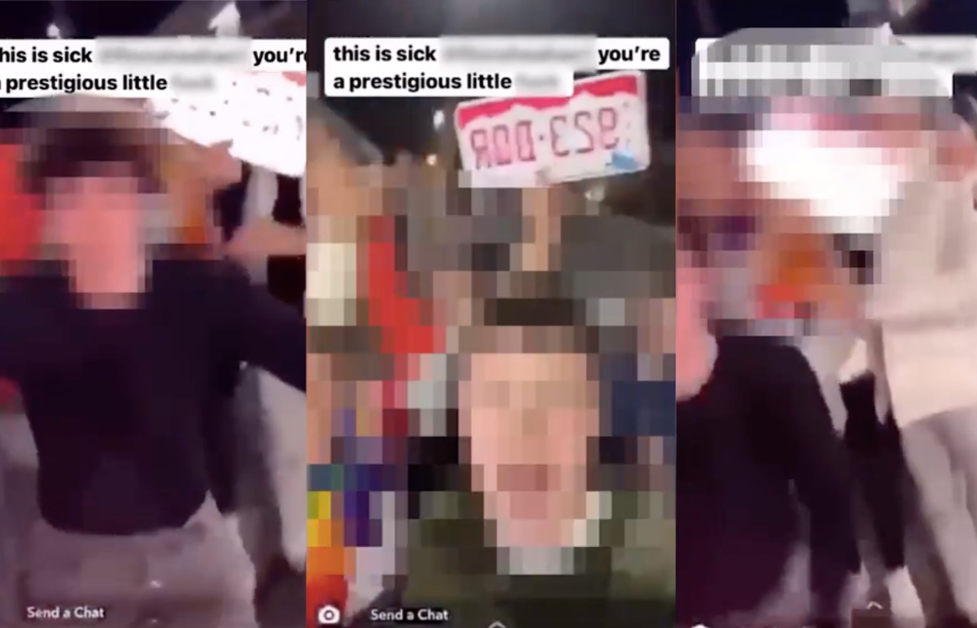 Shocking viral video shows teen boys chanting vile homophobic slurs at a classmate who came out as bisexual