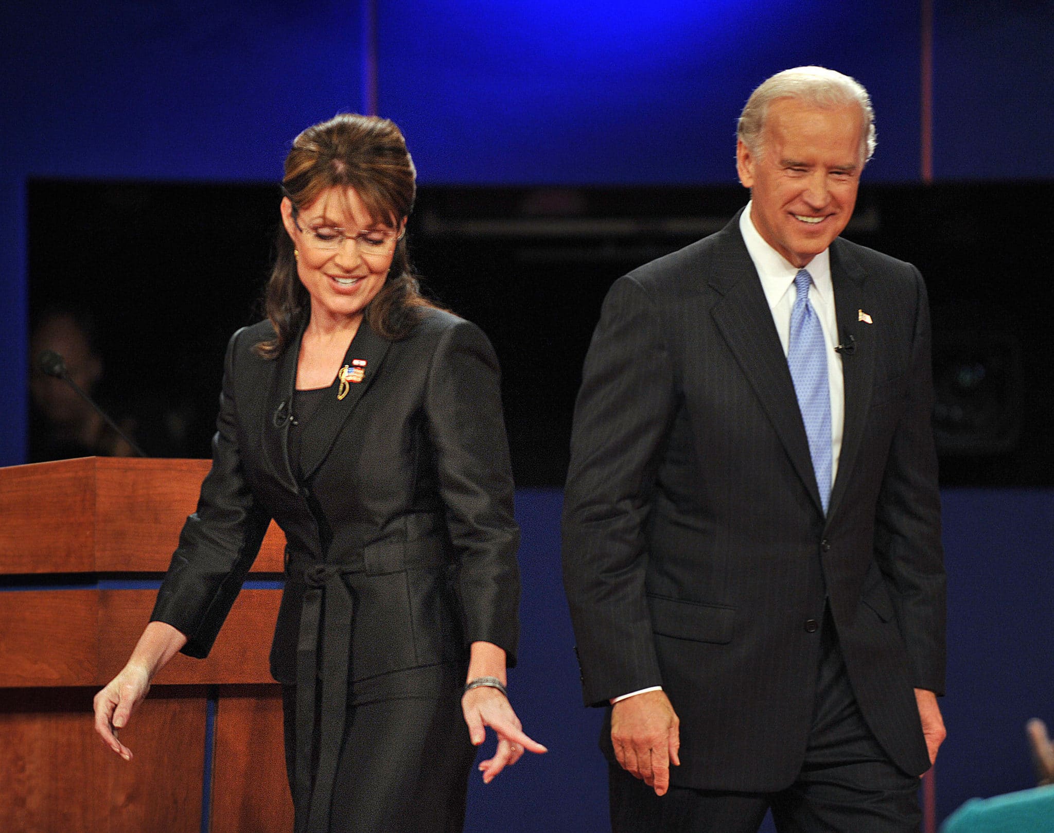 The last presidential debate to include a single question on LGBT+ rights was between Joe Biden and Sarah Palin