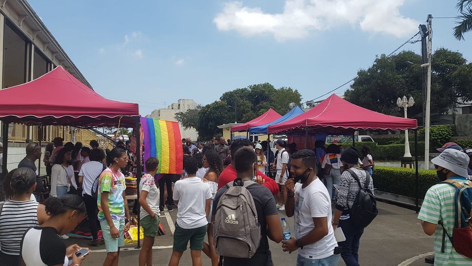 Mauritius defiantly celebrates Pride with a kaleidoscopic march and calls for an end to its colonial-era gay sex ban