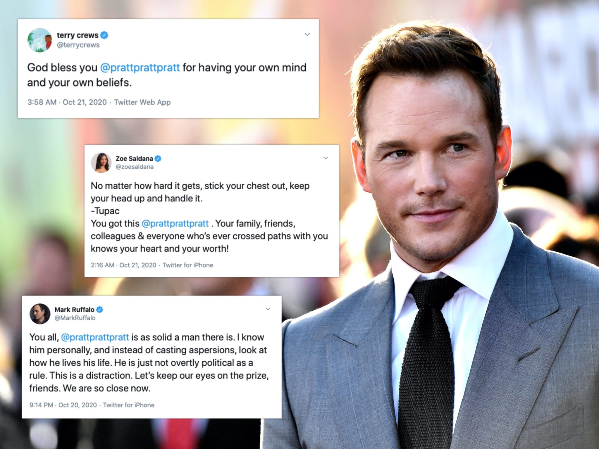 Chris Pratt defended by Avengers co-stars after ties to allegedly anti-LGBT+ church earn him the title 'worst Chris'