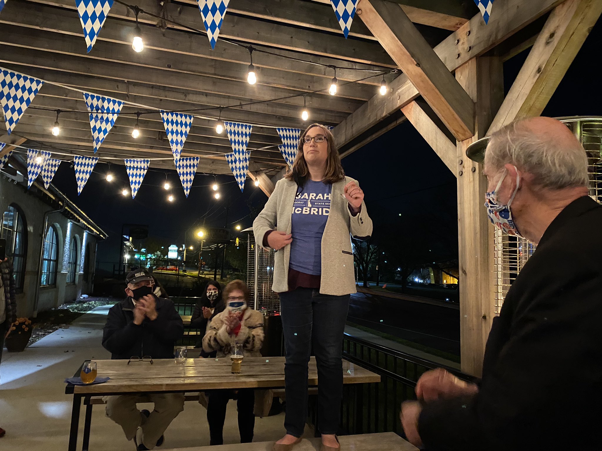 Sarah McBride, now America's most powerful trans lawmaker, gives rousing acceptance speech after historic election win