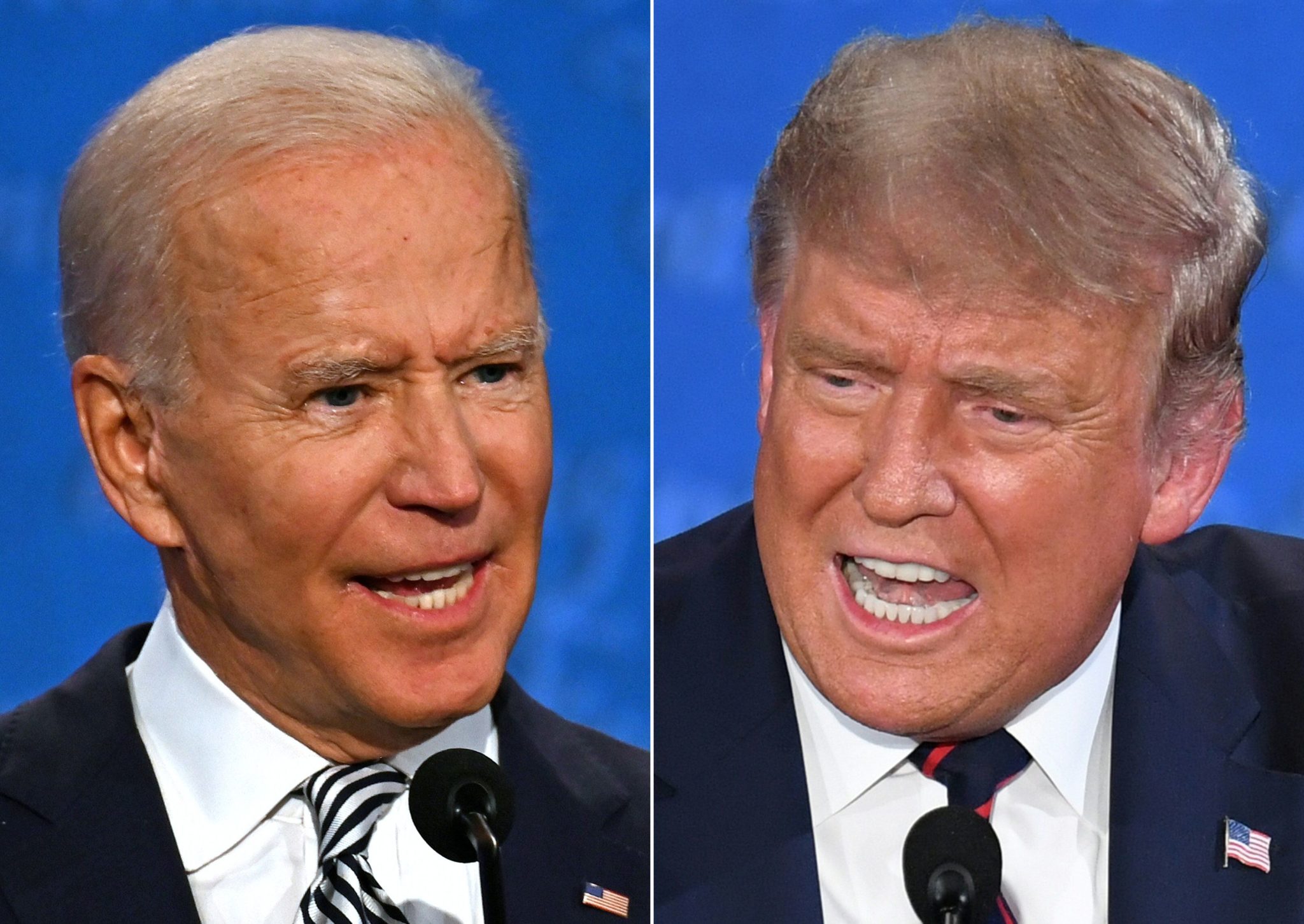 LGBT+ voters overwhelmingly favoured Joe Biden over Donald Trump, exit polls show