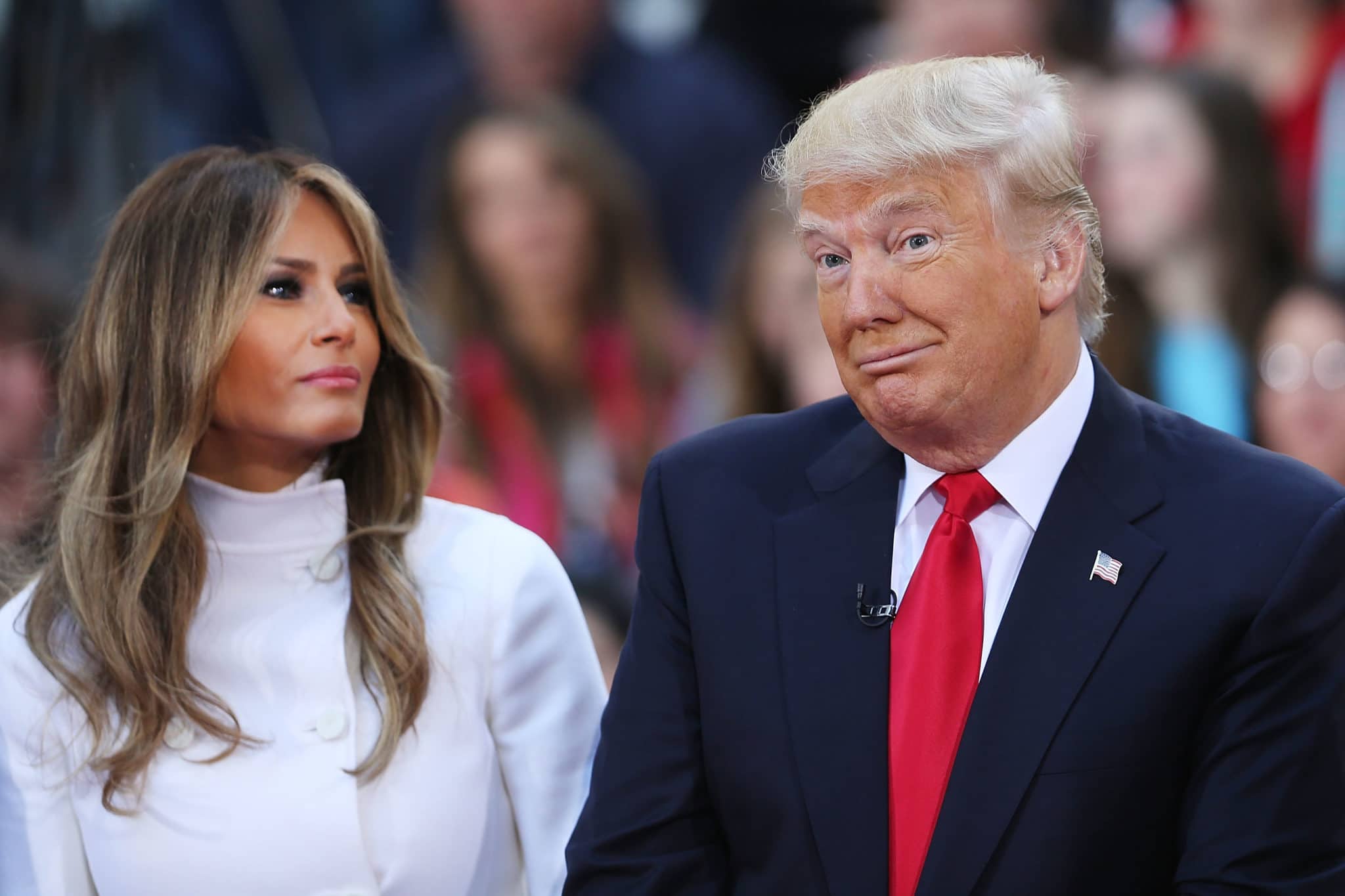 Melania Trump claimed Donald 'was the first' to support equal marriage. His own words quickly proved her wrong