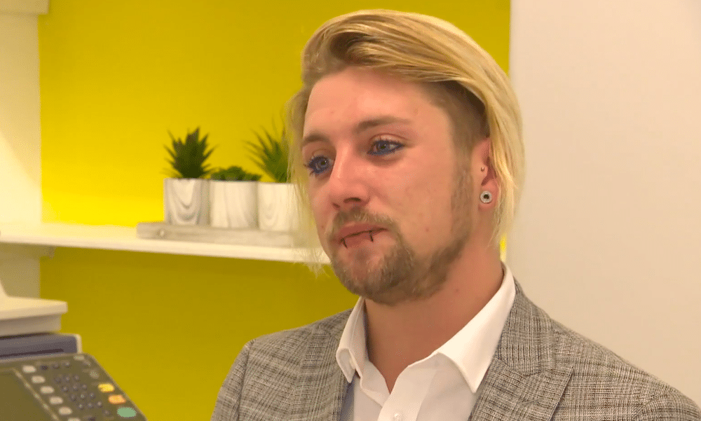 Gang of homophobes threaten to smash androgynous gay man's face in simply for existing