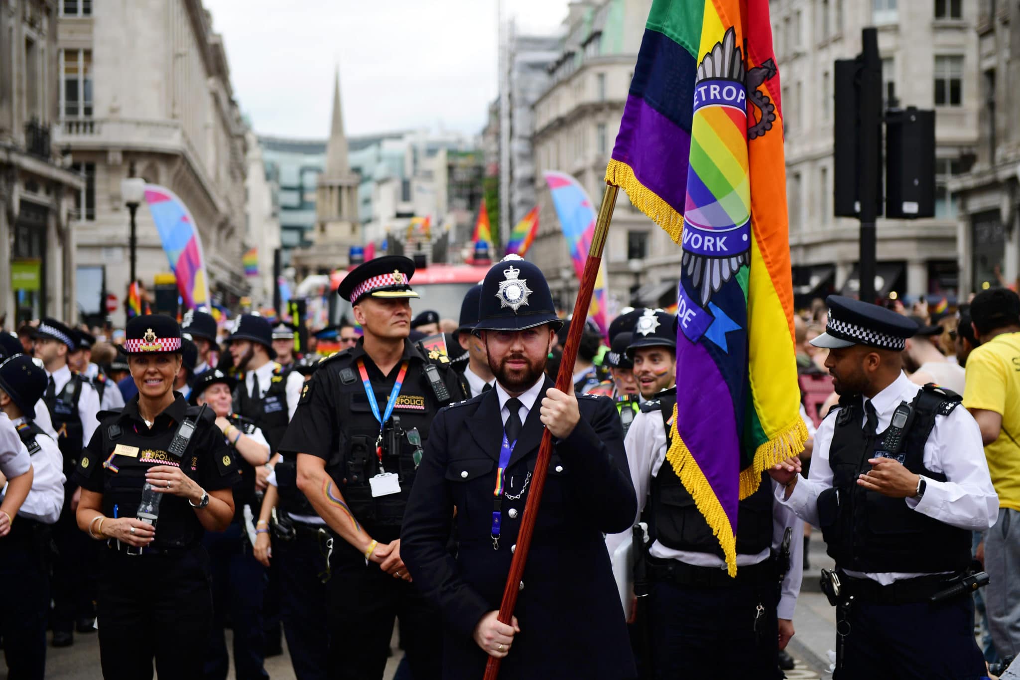 Pride in London rejects call to ban Metropolitan Police from marching in parade