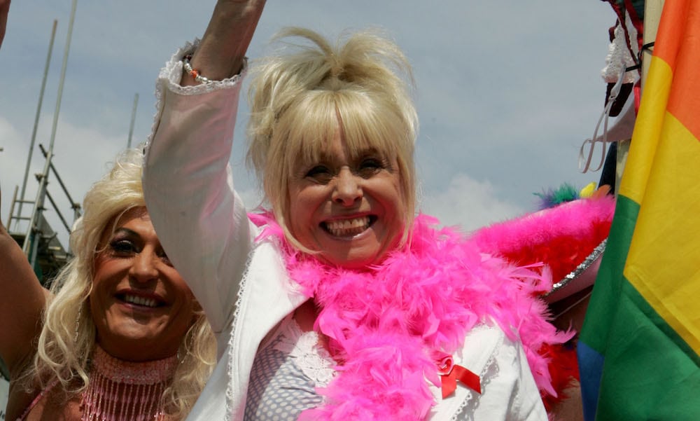 Tributes flood in for defiant LGBT+ ally and camp icon Dame Barbara Windsor